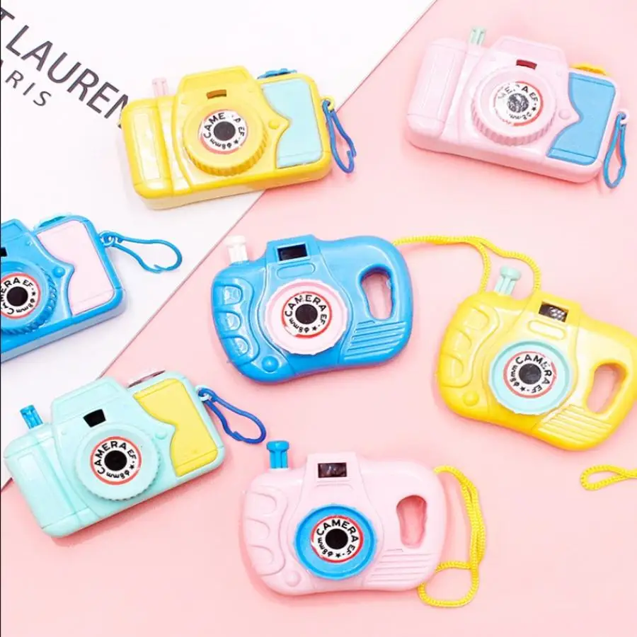 1Pcs 재미 있은 미니 동물 패턴 만화 장난감 카메라, 어린이 생일 파티 선물, 어린이 장난감 선물