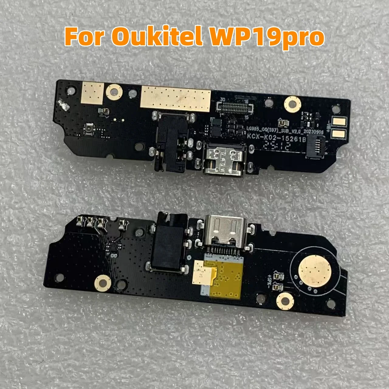 

Оригинальная зарядная плата для Oukitel WP19 Pro, USB-плата, разъем для зарядки док-станции с разъемом для наушников + замена инструментов