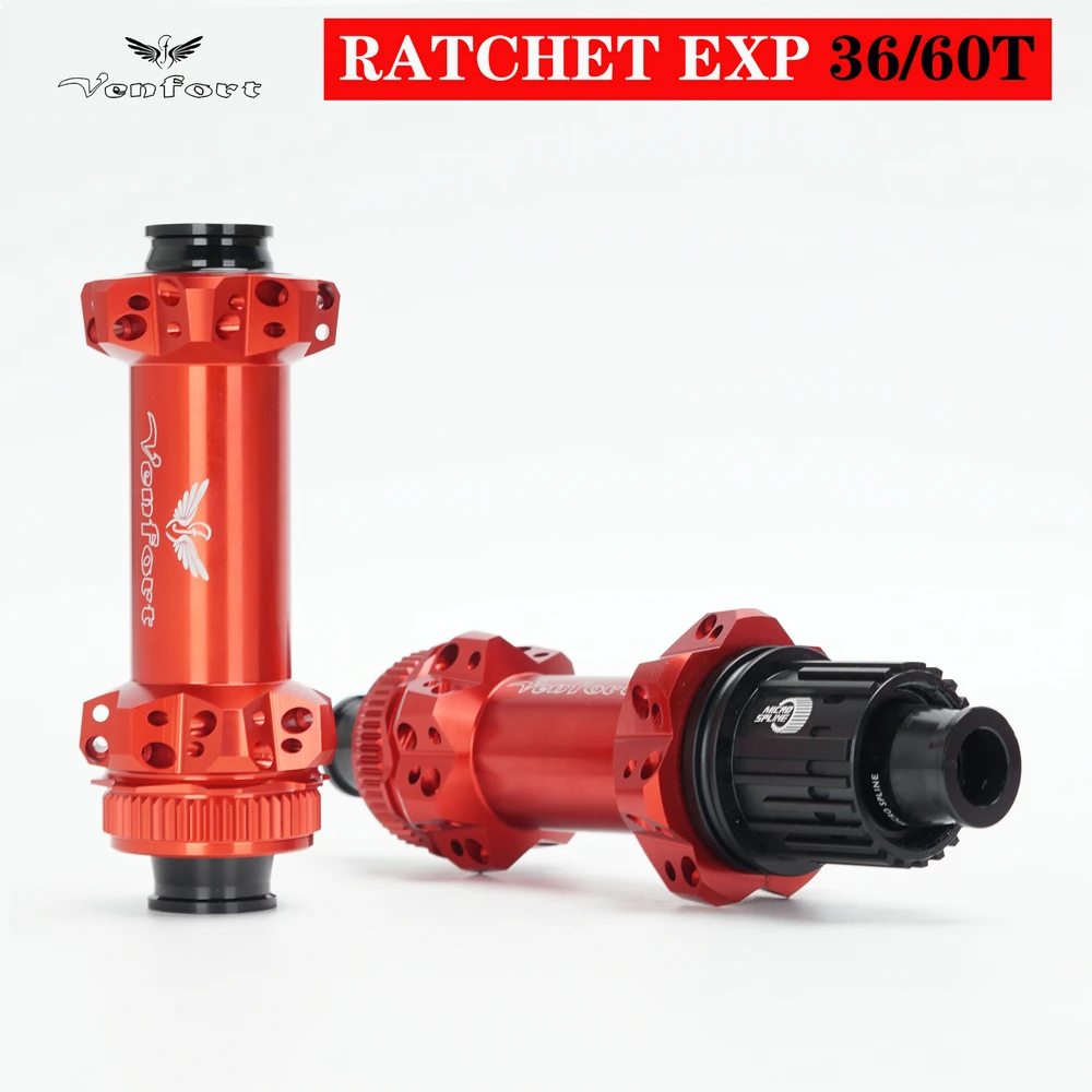 2022 NEW Red 36T VENFORT PRO4 Ratchet MTB hub Straightpull 28H Center Lock BOOST 142/148mm for HG XD MS 12 speed hubs