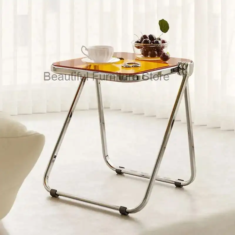 

Folding Living Room Coffee Table Mobile Small Bedroom Wood Filing Coffee Table Floor Dining Mesa Auxiliar Home Furniture ZY50CJ