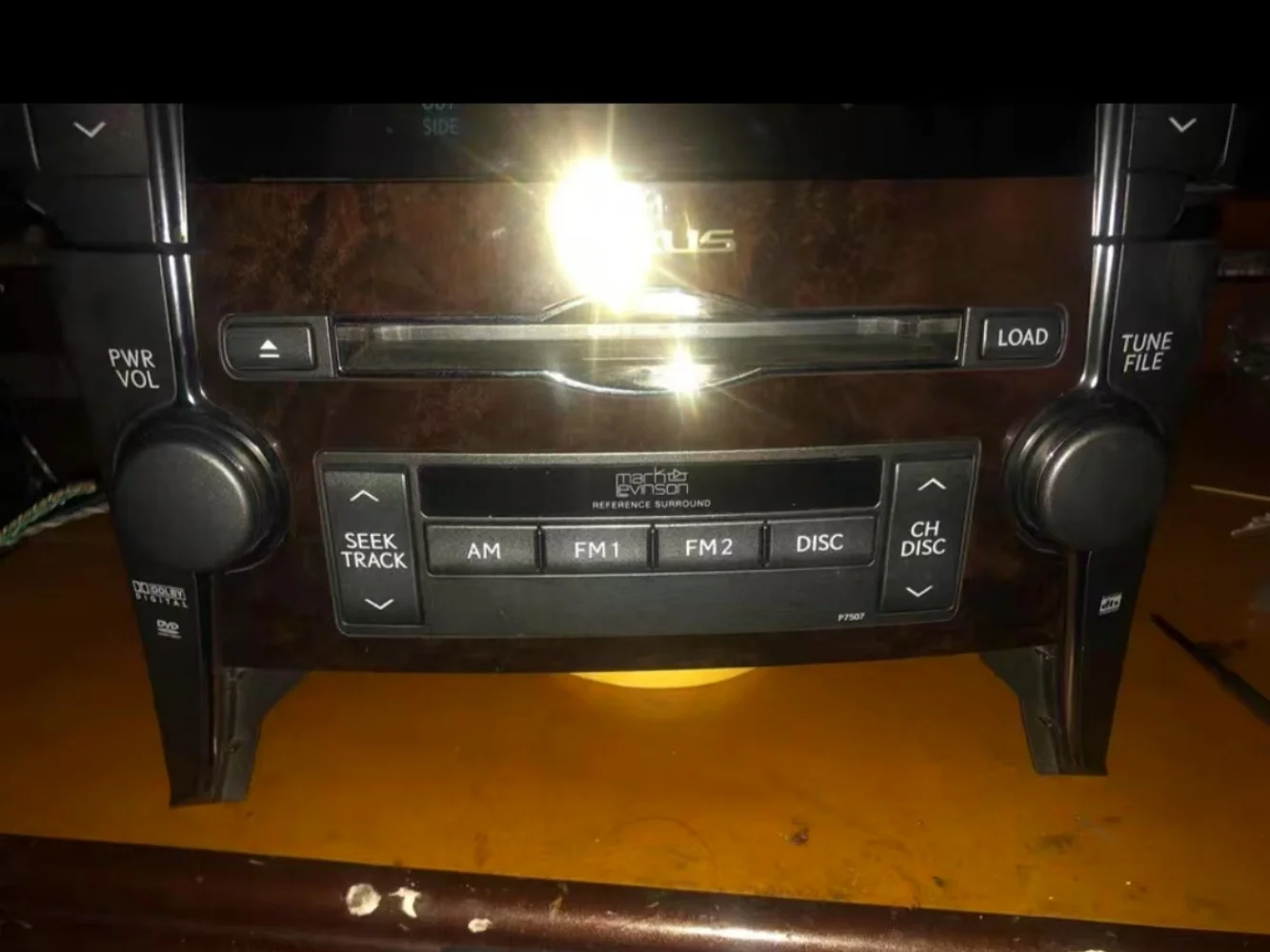 

The Mark Levinson version of the LS460 is equipped with a six - disc DVD player