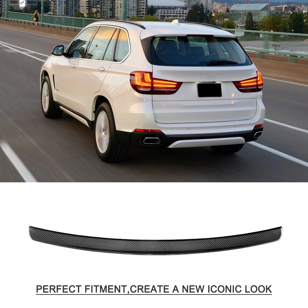 

Carbon Fiber X5M Rear Roof Spoiler for BMW X5 F15 M-Sport 14-18