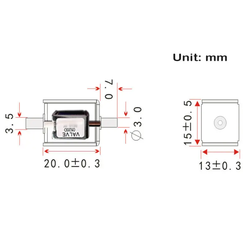 DC 3V/ 4.5V/ 6V/ 12V/ 24V Mini elektryczna cewka zawór N/C normalnie zamknięty 2-sposób gazu zawór elektromagnetyczny zawór elektromagnetyczny