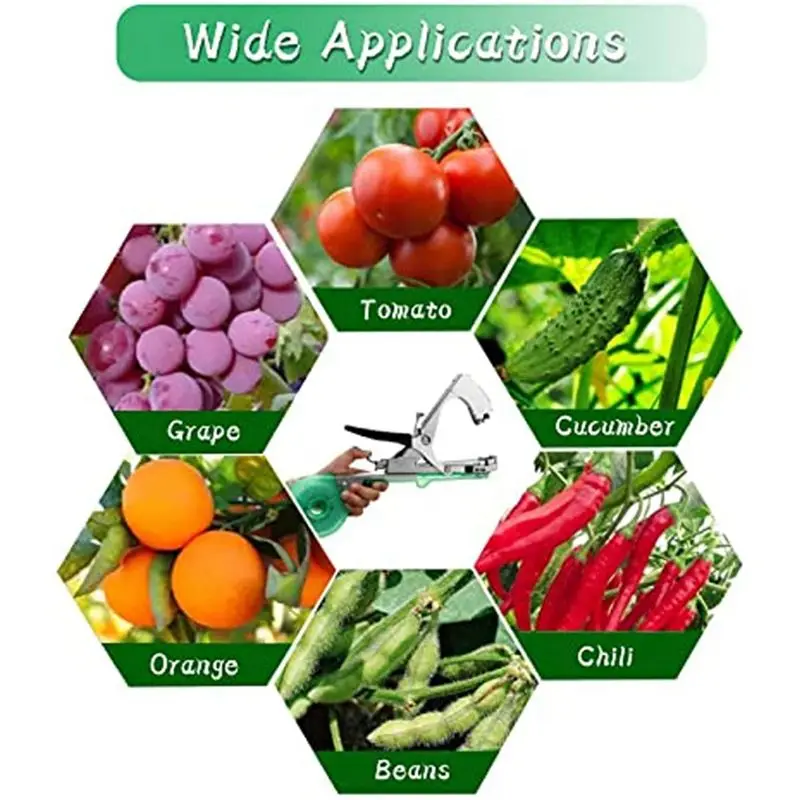 

AA77 Бандеры для растений, набор 10-рулонных лент для овощей, винограда, огурцов, перцев, цветочной лозы E