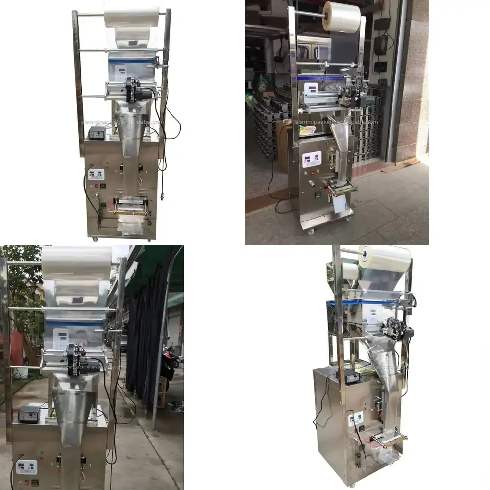 

1000g Sugar Salt Bag Weighing Filling Packing Machine with Date Printer