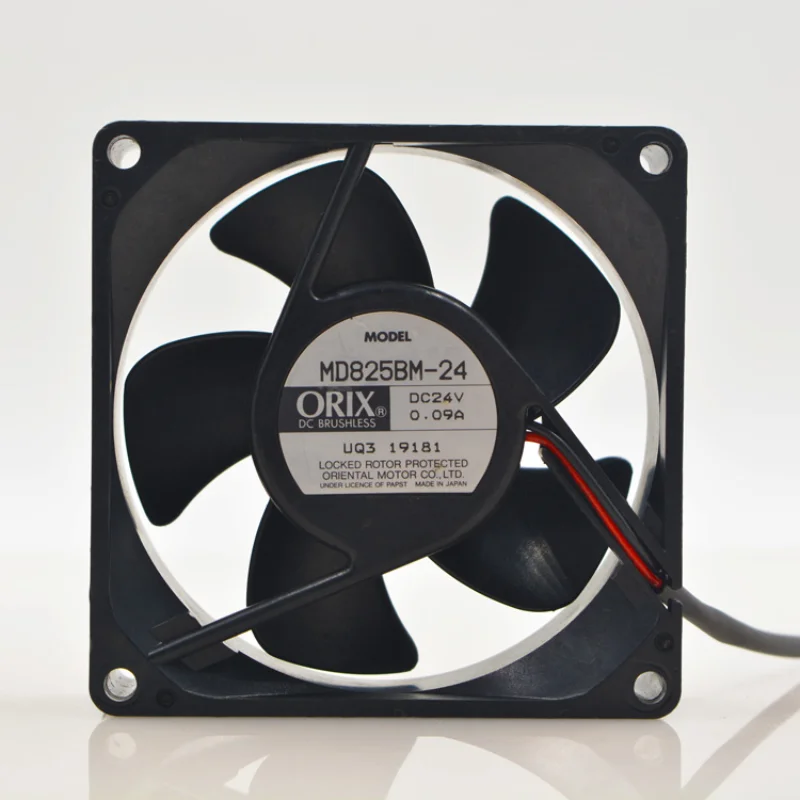 New CPU Cooling Fan for ORIX MD825BM-24 8CM 8025 24V 0.09A 2-wire Cooler Fan