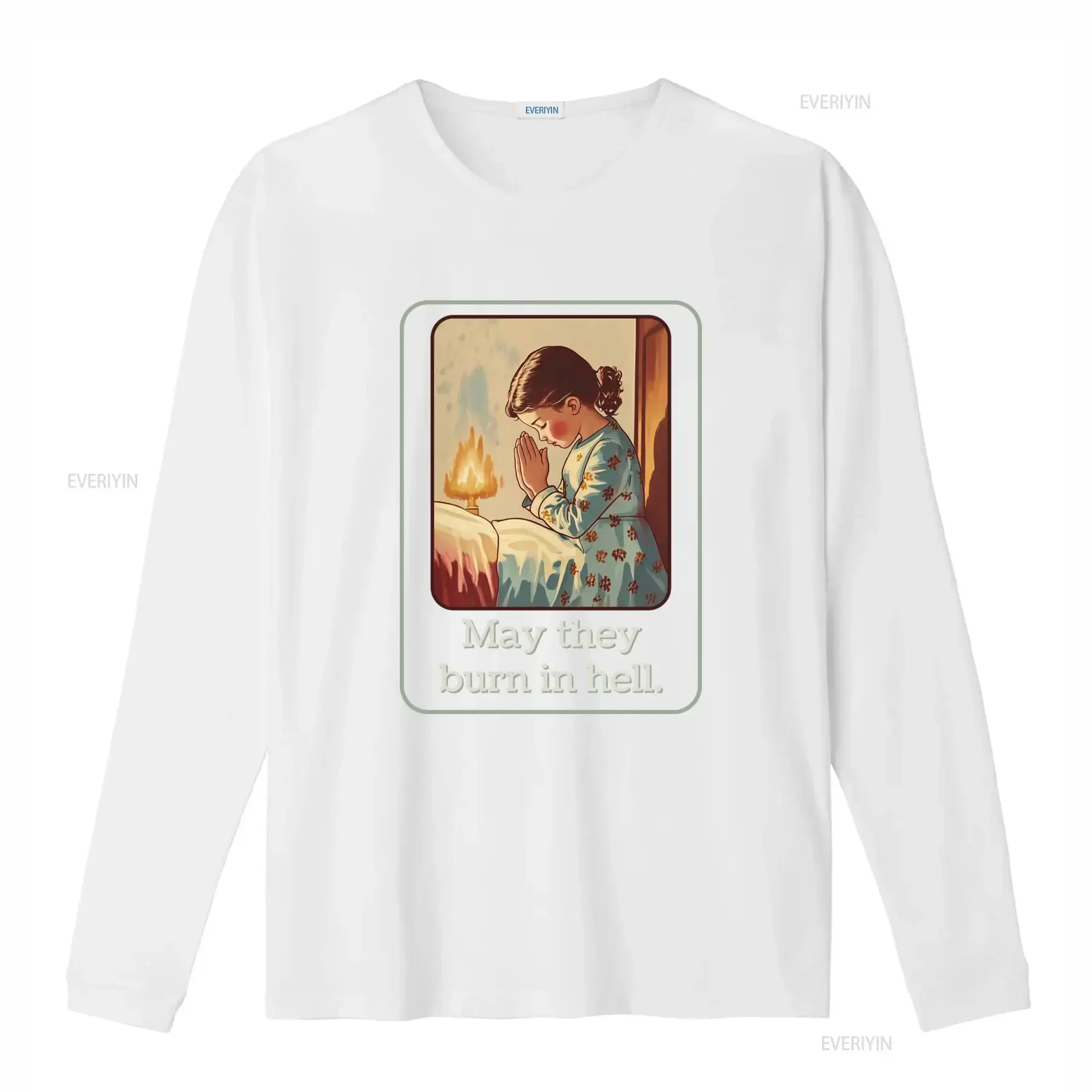 May They Burn In Hell T Shirt  - 1950S Fashion Men'S บทวิจารณ์และราคา