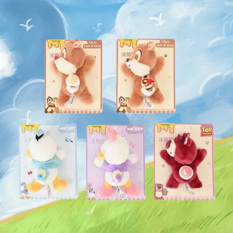 

Набор плюшевых магнитов на холодильник с персонажами Диснея: Чип и Дейл, Дональд Дак, Лотсо. Милые, кавайные, коллекционные, в подарок.