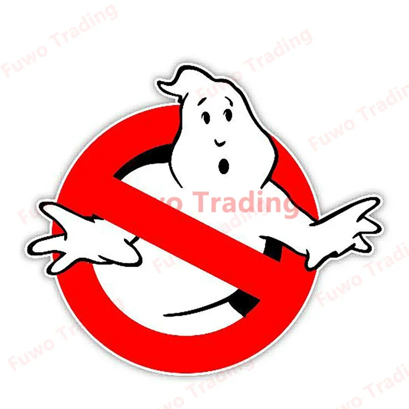 Interesting Cute Ghostbusters Vinyl Car Stickers Occlusion Scratch Window Trunk Waterproof DIY Decoration Car Accessories