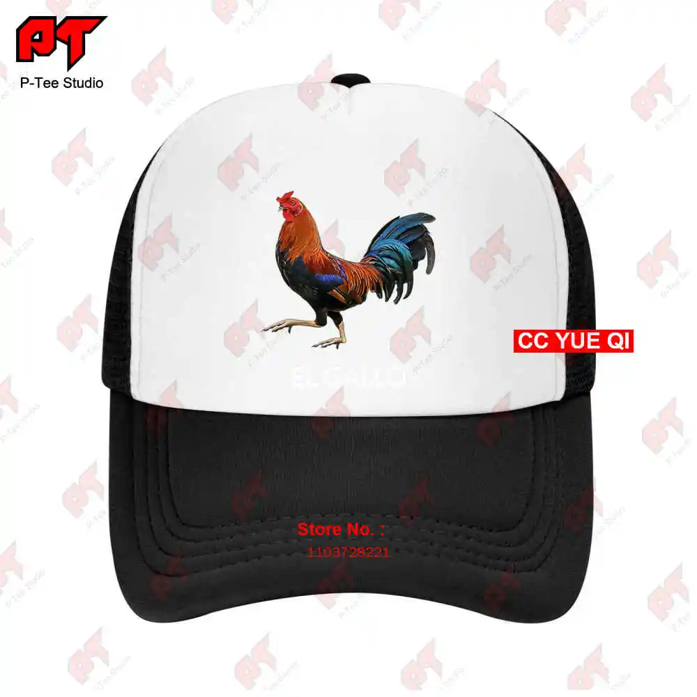 El Gallo – Mexican Lottery Rooster Baseball Caps Truck Cap I6XK