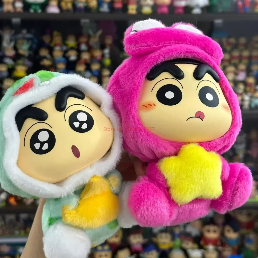 Crayon Shin-Chan กล่องตาบอด Fantasy Series ตุ๊กตาไวนิลตุ๊กตา Mystery Box Mistery Caixa Action Figure Collection ของเล่นของขวัญ