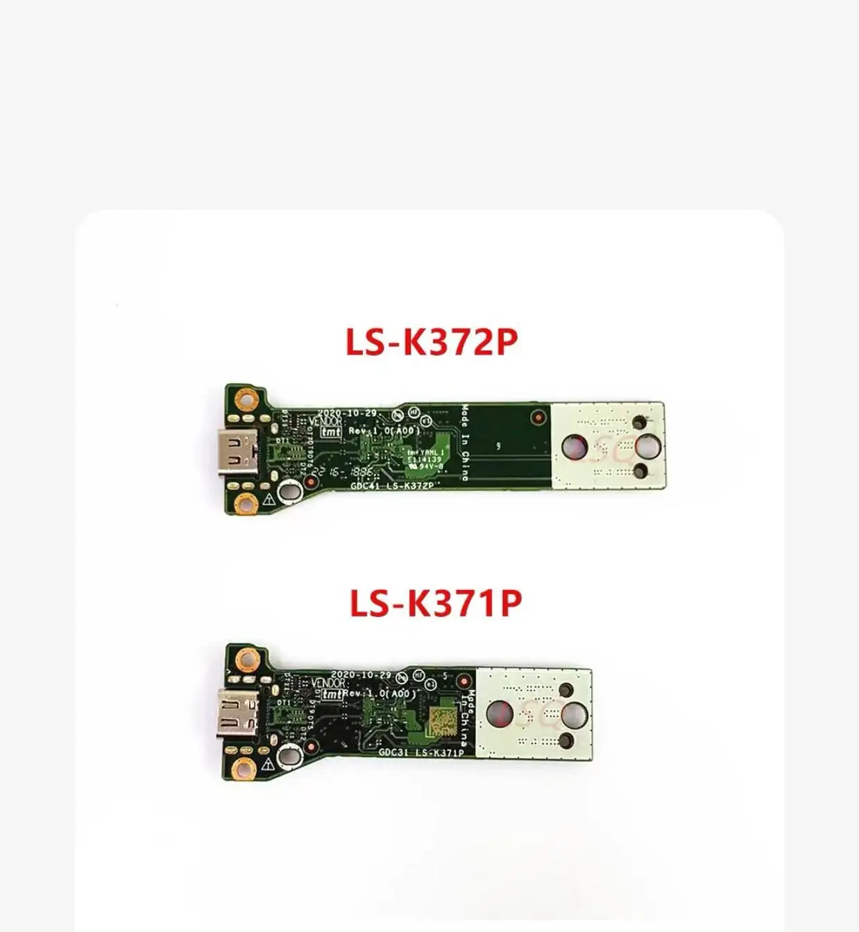 

new for deli 7420 7410 7430 Type-C LS-K372P LS-K371P interface circuit board
