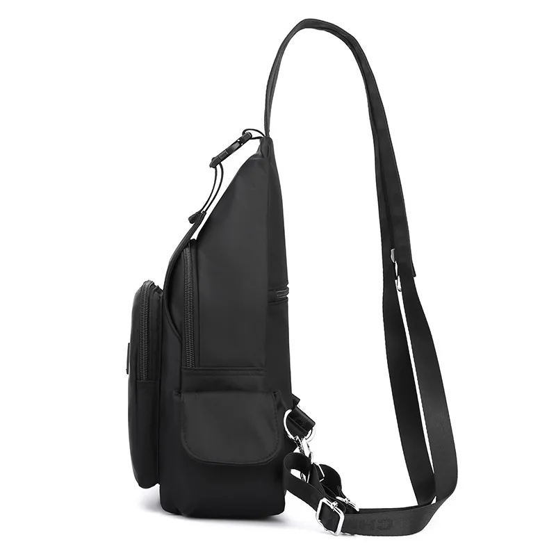 Multifunktion ale Frauen Rucksack trend ige vielseitige Brusttaschen Schulter handtasche modische wasserdichte Nylon Stoffbeutel