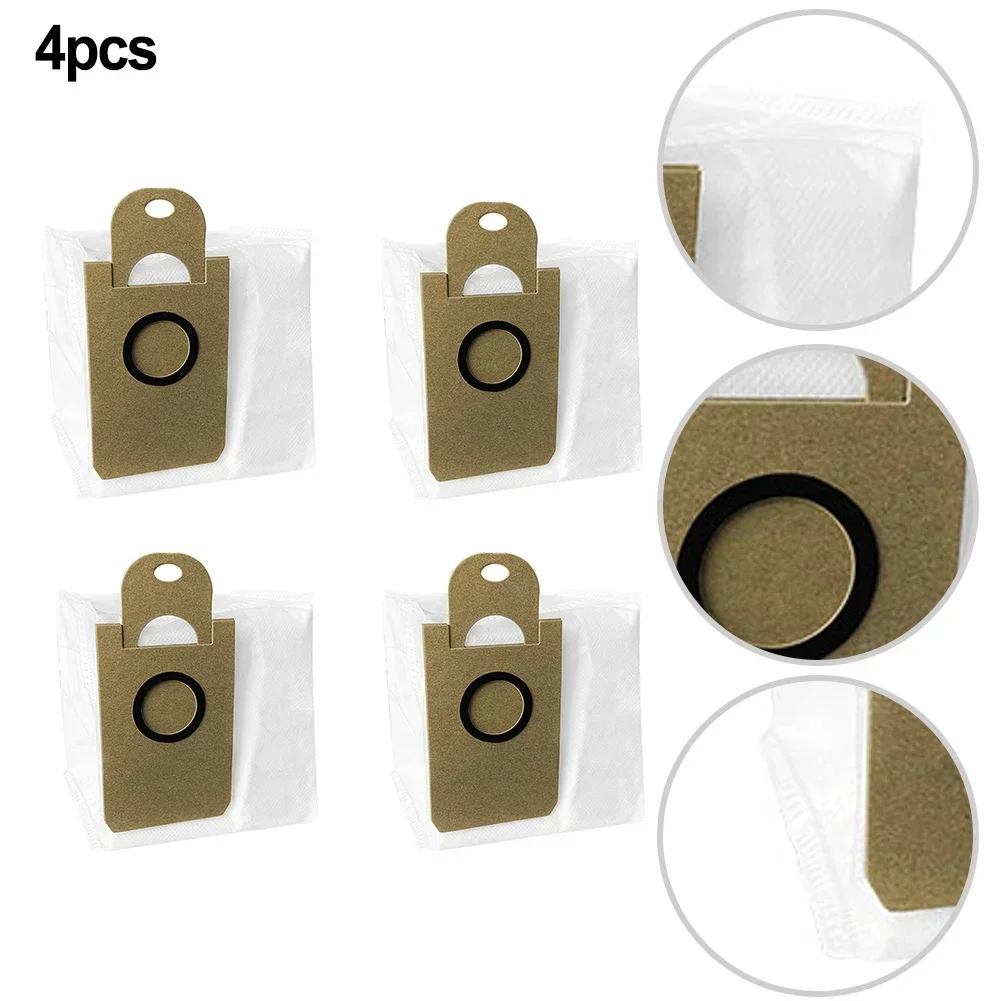 4 шт. мешки для пыли для Cecotec Conga 5290 Ultra, запасные части для робота-пылесоса, запасные аксессуары для бытовой уборки
