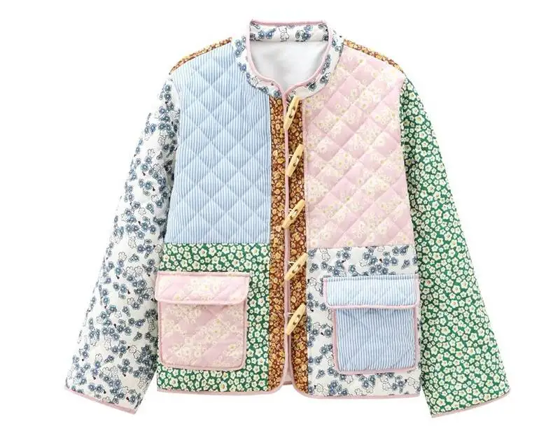 

Parkas Womens Woman Winter Autumn Corduroy Slant Hem Fitted Long-Sleeved Brown Coffee Workwear Relaxed Versatile Leisure Durable