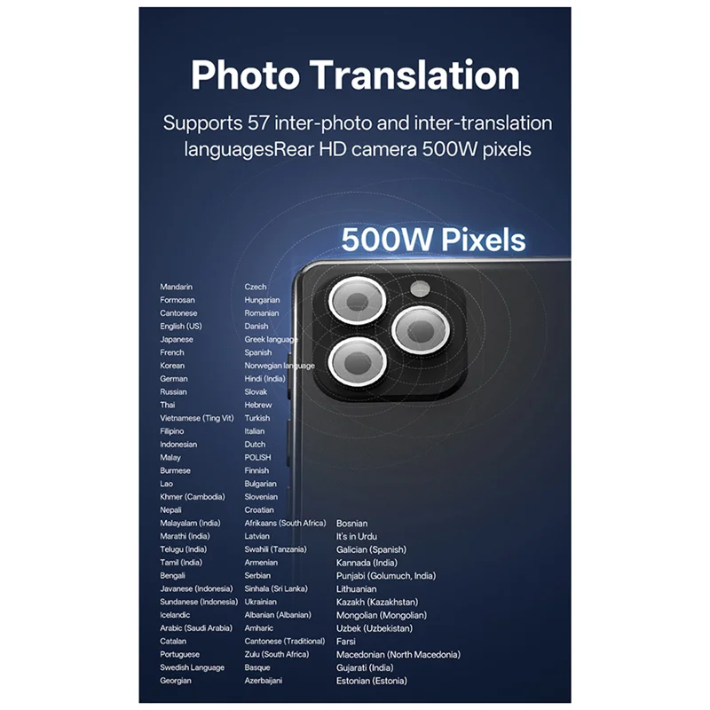 

AI Translator CHATGPT Translation Machine 142 Languages Wifi Real-Time Translator Without Internet Translation Stick-AU47