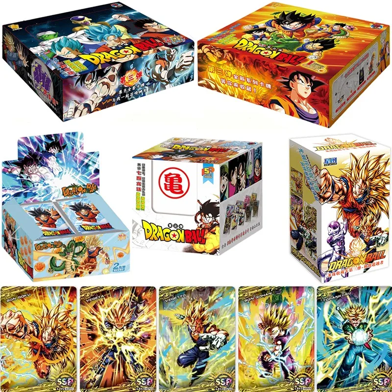 

Dragon Ball Complete Set Collectible Cards Premium Deluxe Commemorative Edition Card Album Anime Merchandise Holiday Gifts