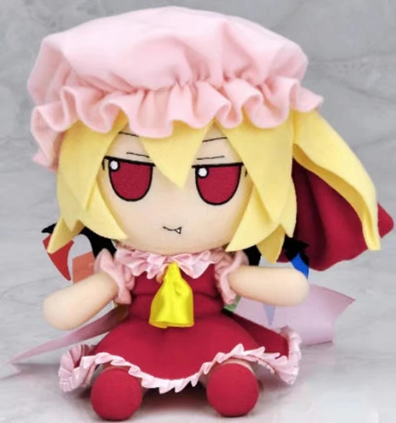 Touhou Project 20cm Plush Doll Toys Fumo Flandre Scarlet Anime Girl Cosplay  GIRL GIFT