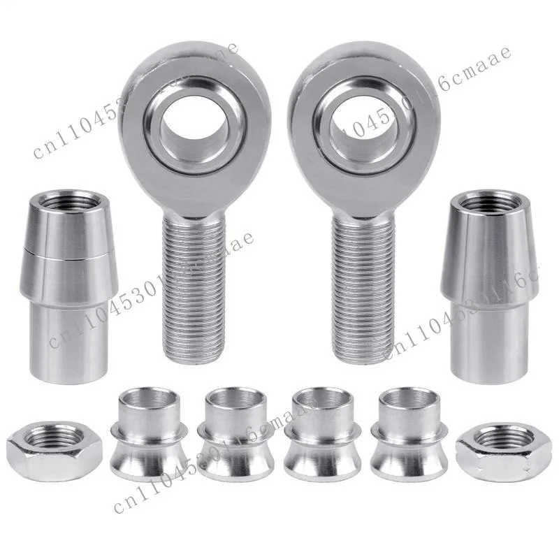 

Brand New 2-piece/set Self-lubricating Joint Rod End Kit, Left and Right Threaded Suspension Steering Joint, Enhanced Steering