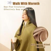 Electric Blanket Shawl USB Single Warming Heating Blanket Washable For Outdoor Camping Office Heating Blanket B