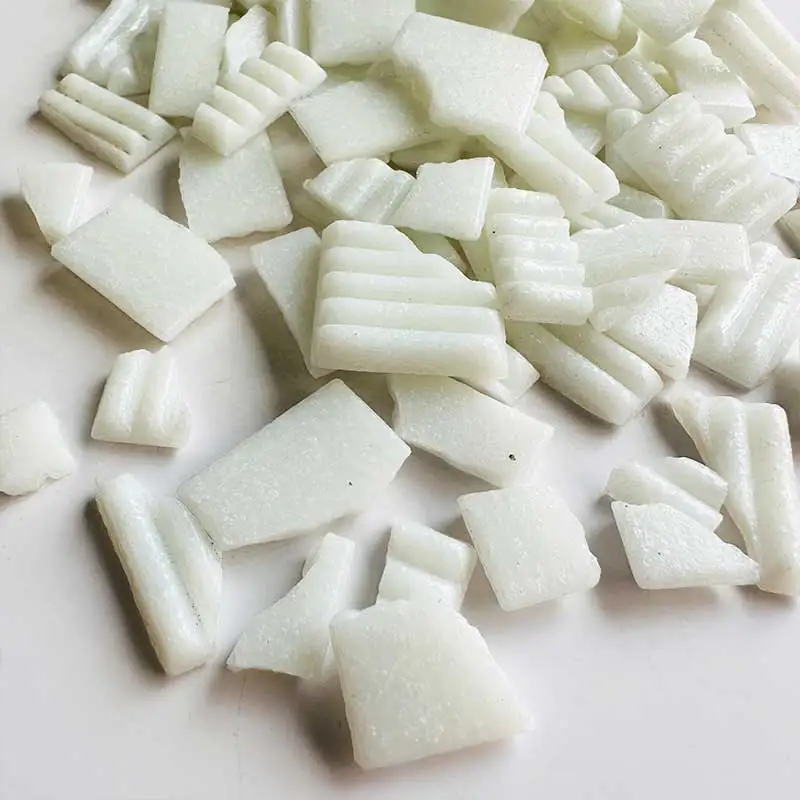 

Diy taobao 100g Irregular colored fragments DIY creative craft Mosaic mosaic art Glass granules Translucent 97