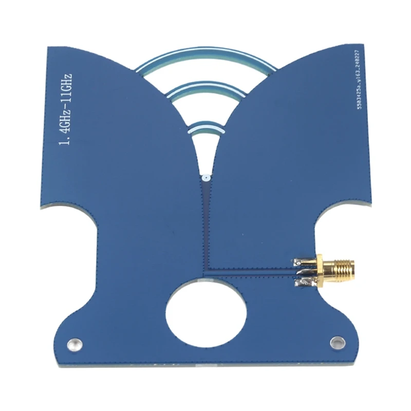 Antena UWB 1400Mhz-11Ghz Antena de banda ultraancha Transmisión de imagen de alta ganancia Posicionamiento TEM SMA Macho