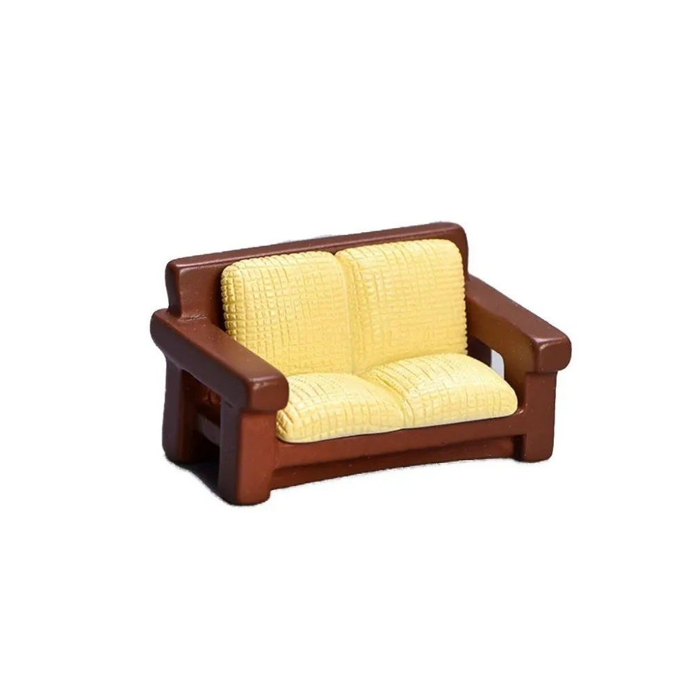 Crafts DIY Dollhouse Ornament Drinking Machine Chair Sofa Miniatures Furniture Figurines Simulation Bed Model Desktop Decor