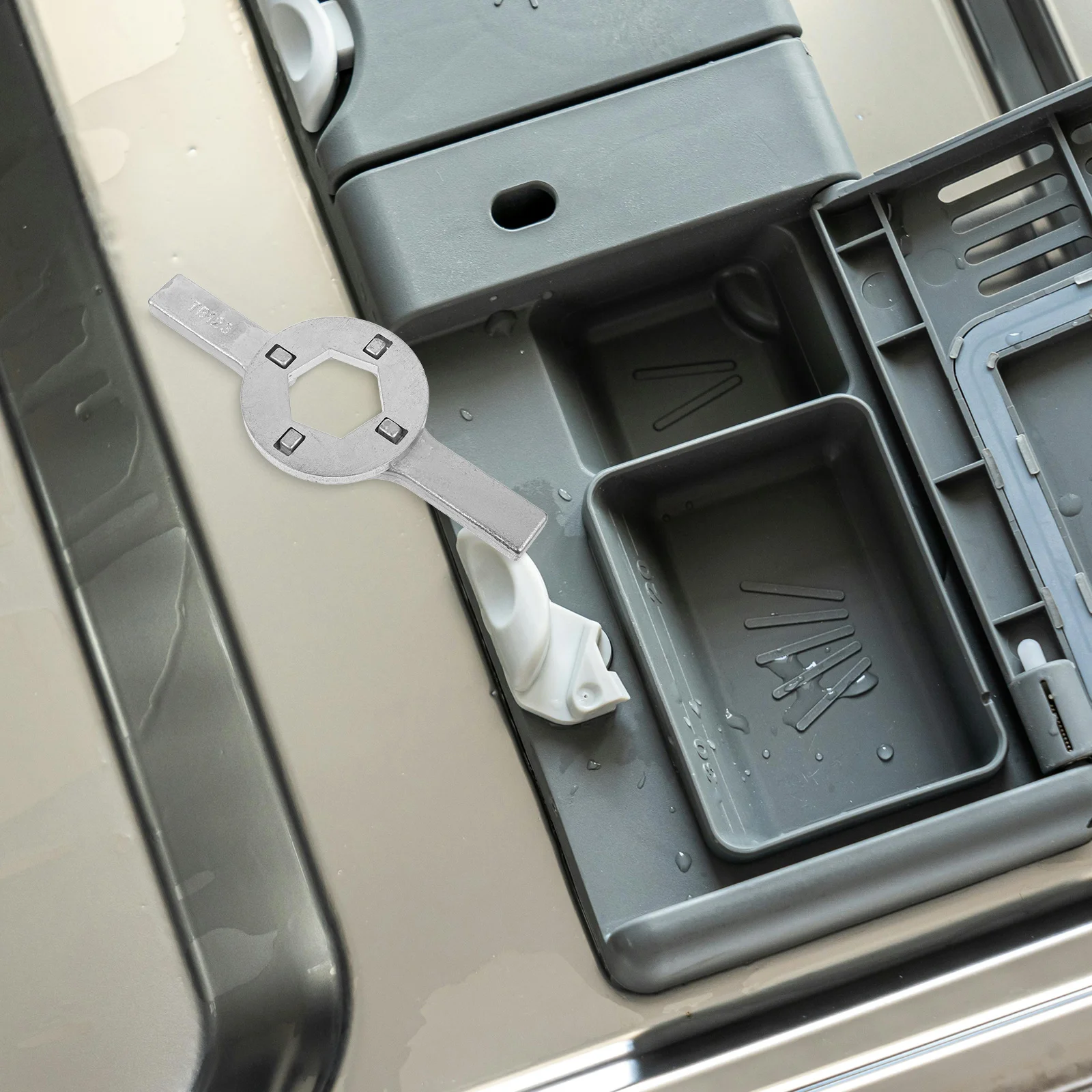 

Washer Machine Repair Tool 1-11/16 Inch Hexagon Spanner Wrench For Tub Nut Removal Washing Machine Maintenance Appliance