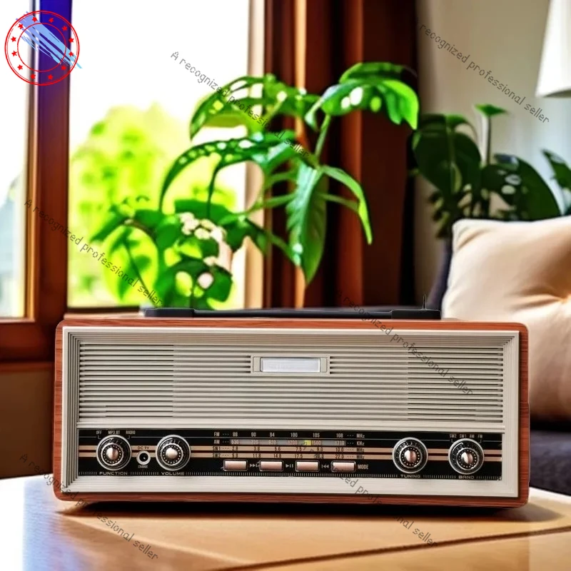 

В Европе, Америке, ретро и ностальгическое настольное стерео радио FM средней волны, коротковолновый Bluetooth-динамик, подключаемый аудио