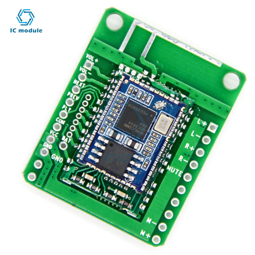 QCC3034 BT 5.1 Audio receiving module supports APT-X APTX-HD power amplifier board 3.6-5.5V