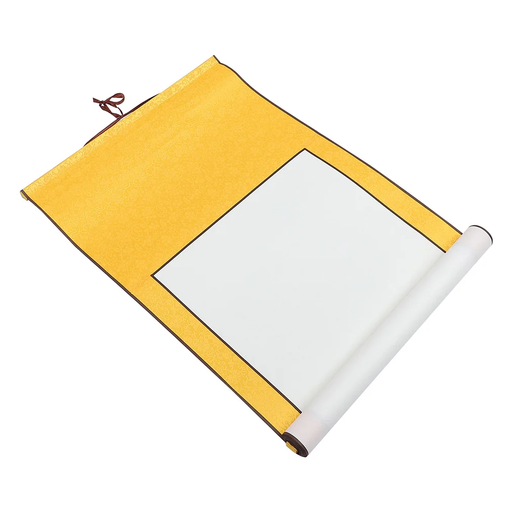Portable Rice Paper Scroll Child Decoration Blank Parchment for Writing