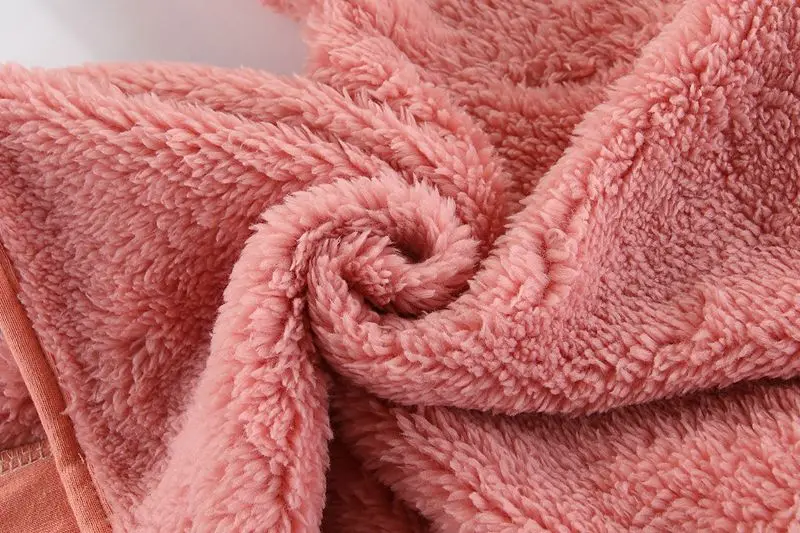 Frühling und Herbst Kinder Fleece Mantel Baby Bär Ohren Langarm Warme Jacke 0-3 Jahre Alte Kind Kleidung – Detail 25