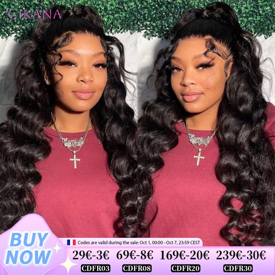 Body Wave Human Hair Wigs 13x4 13x6 Transparent Lace Front Wig 180 Density Pre Plucked Baby Hair 4x4 Lace Closure Wigs For Women