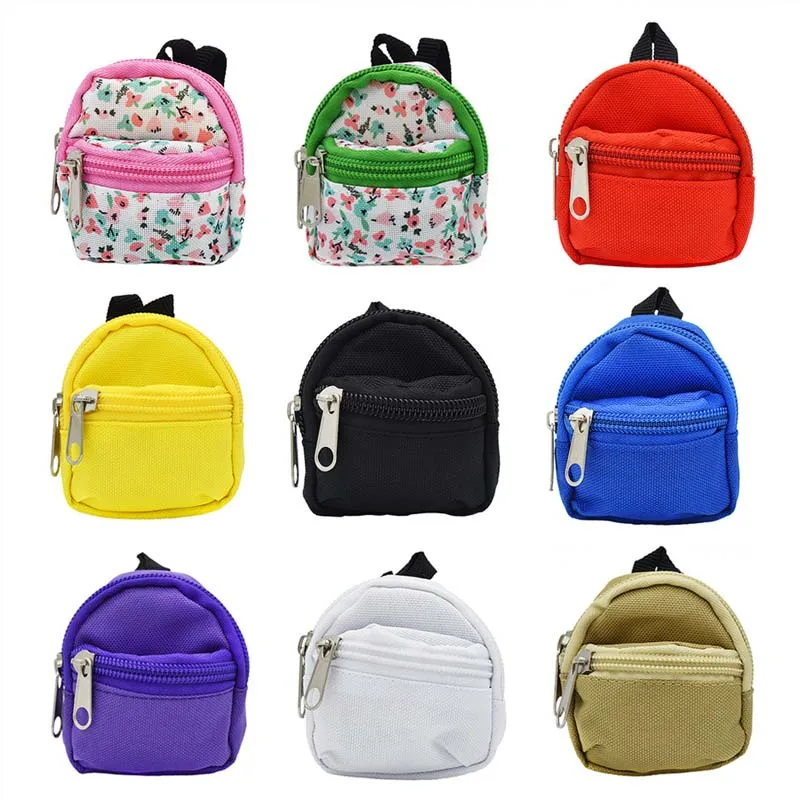 Mini Doll'S Backpack Accessories 15-17cm Ropa Labubu Idol And 10cm Cotton Doll 1/6 BJD Backpack Handmade  Labubu Accessories
