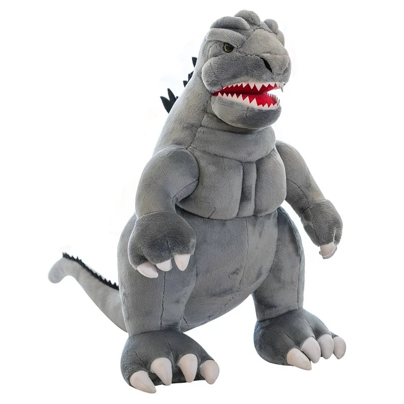 Monster vs. Godzilla Plush Toy, Cute Cartoon Doll, Children's Birthday Gift & Souvenir