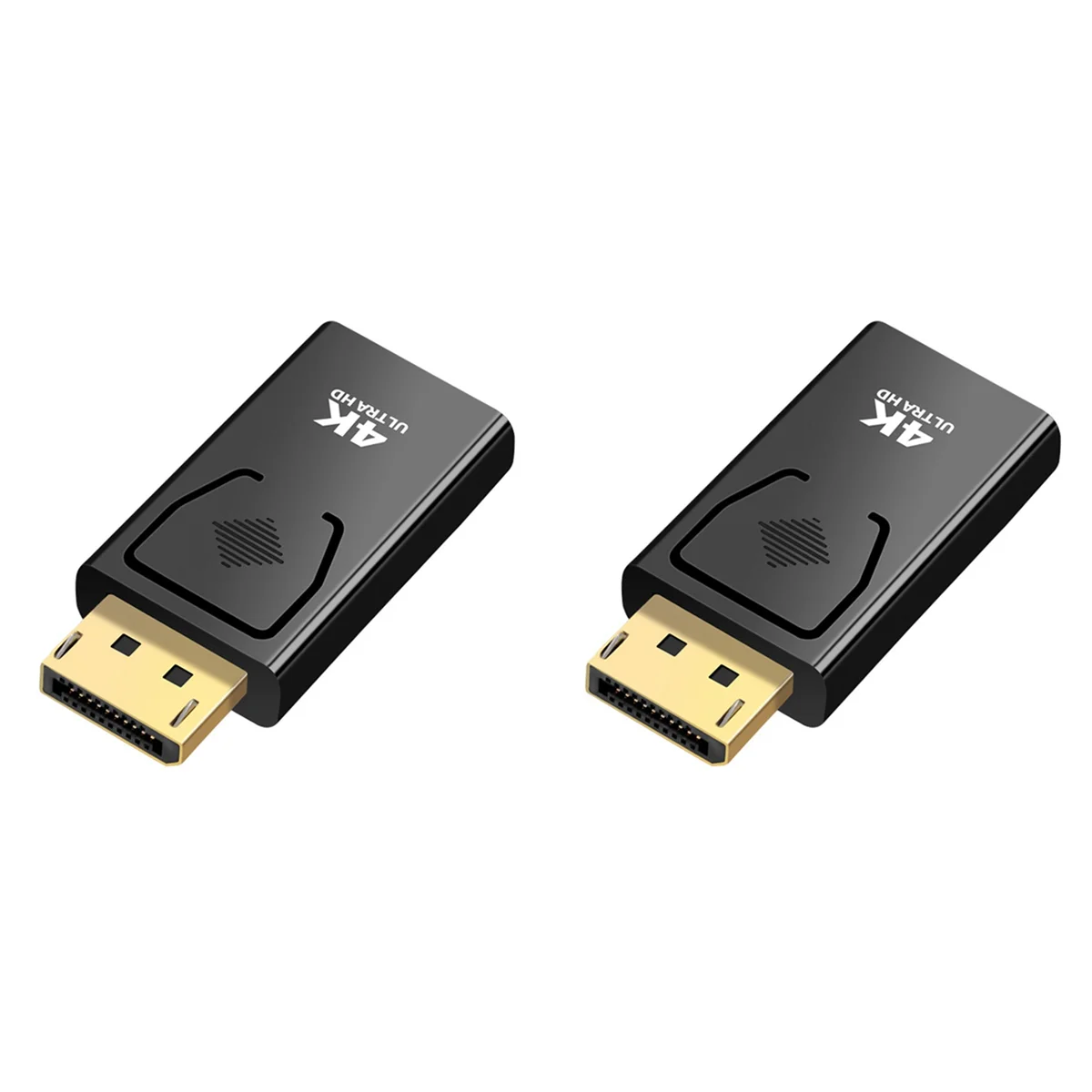 

2x4K Dp-совместимый видеоадаптер Displayport папа-совместимый конвертер для компьютера ТВ монитора для ПК ТВ