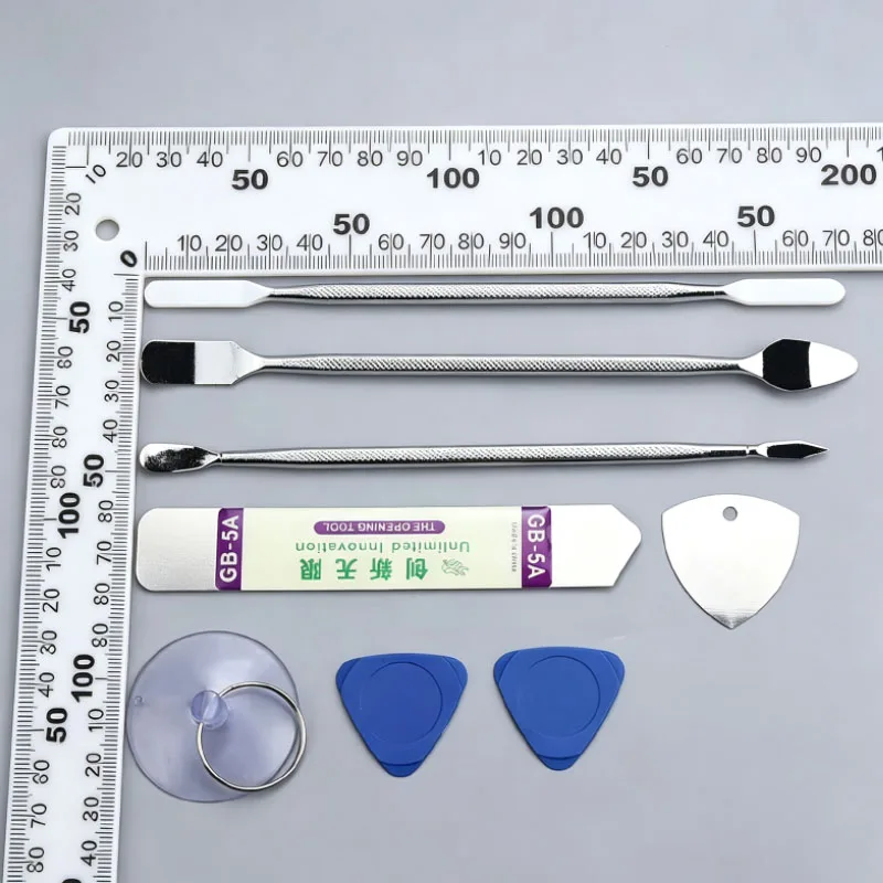 Set of 8 Computer Mobile Phone Tablet Game Console Appliances Pry Bar Multi-purpose Manual Disassembly Tool Bimetallic Head