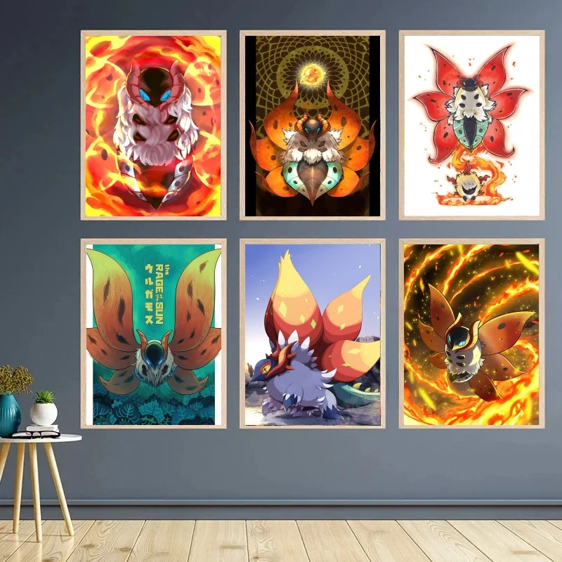 decoracoes-em-tela-pokemon-volcarona-presente-vivido-a-carisma-de-pokemon-impresso-em-tela-duravel-pokemon