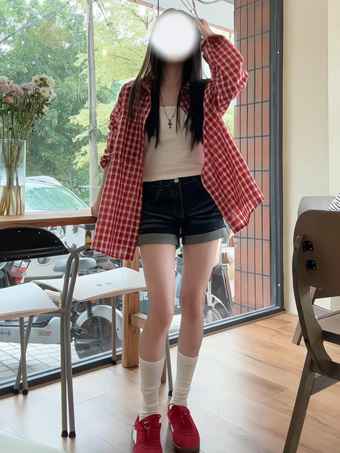 

Sexy High Waist Short Shorts Women's Summer Deep Blue Super Short Denim Shorts Bodycon Straight Leg Cuffed Hot Pants