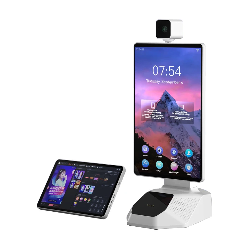 

Custom Professional Intelligent Live Broadcast Machine 15.6 Inch Touch Desktop Live Stream Screen All-in-one Machine