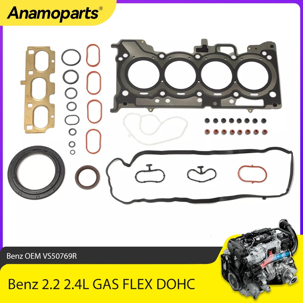 Engine Parts Gasket Set Fit 1.4 L For Benz A B CLA 1.4 L M282 2018-2023 OEM A2820160400