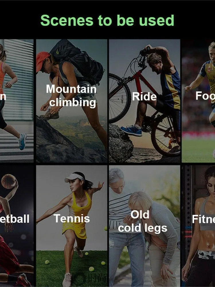 Genouillère de soutien Compression longues jambes complètes, arthrite, course à pied, genouillères de Sport