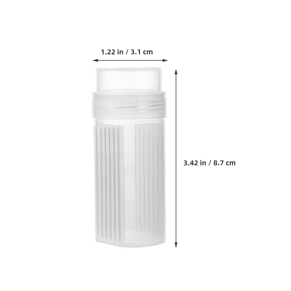 

10Pcs High Clarity Slide Staining Jars 5-Slide Holder Transparent Plastic Laboratory Staining Container Heat Resistant Durable