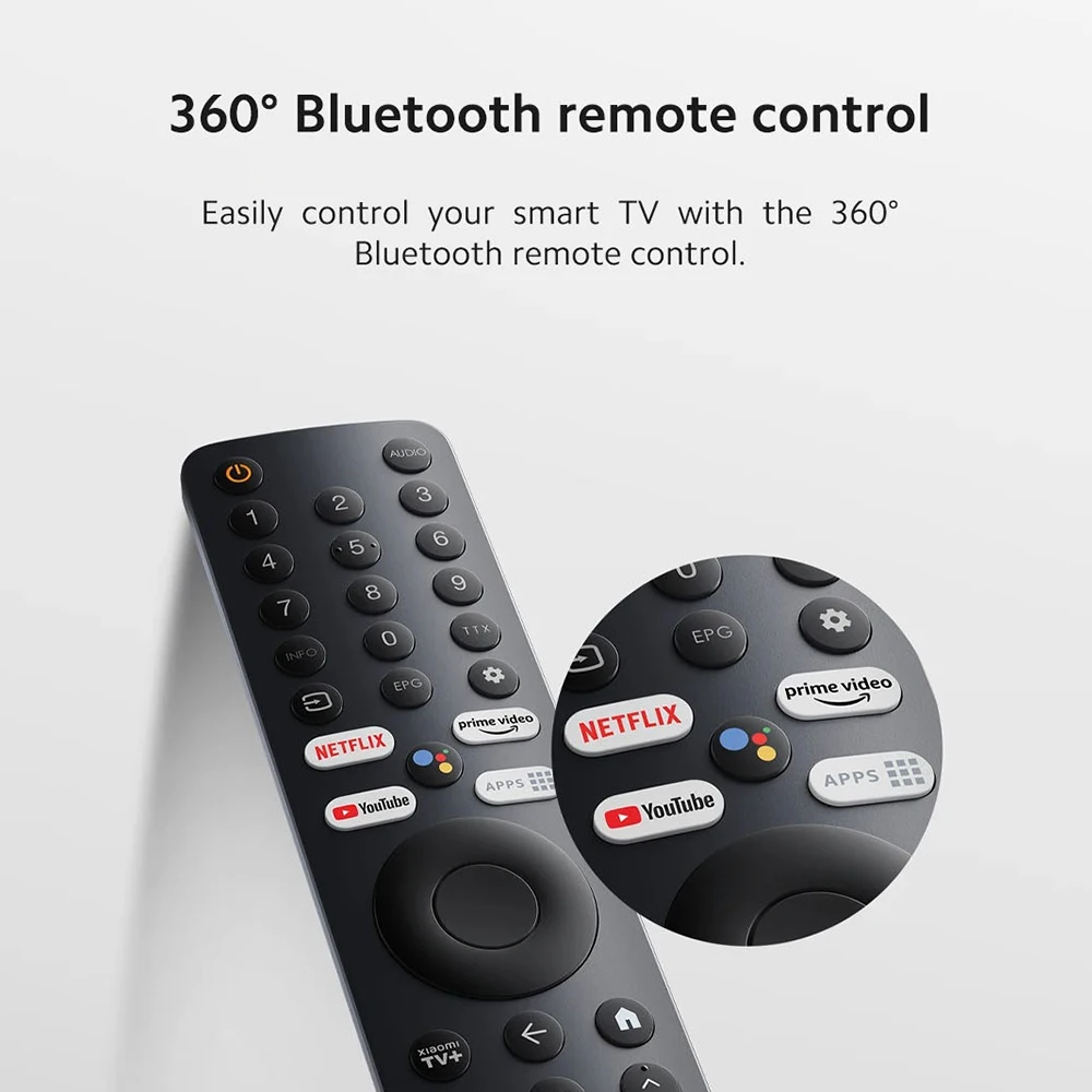 Xiaomi TV A 32، حجم صغير مع شاشة ملونة، صوت ديناميكي مع صوت دولبي ™ ، DTS-X وDTS Virtual:X، Top-end Metal Fini