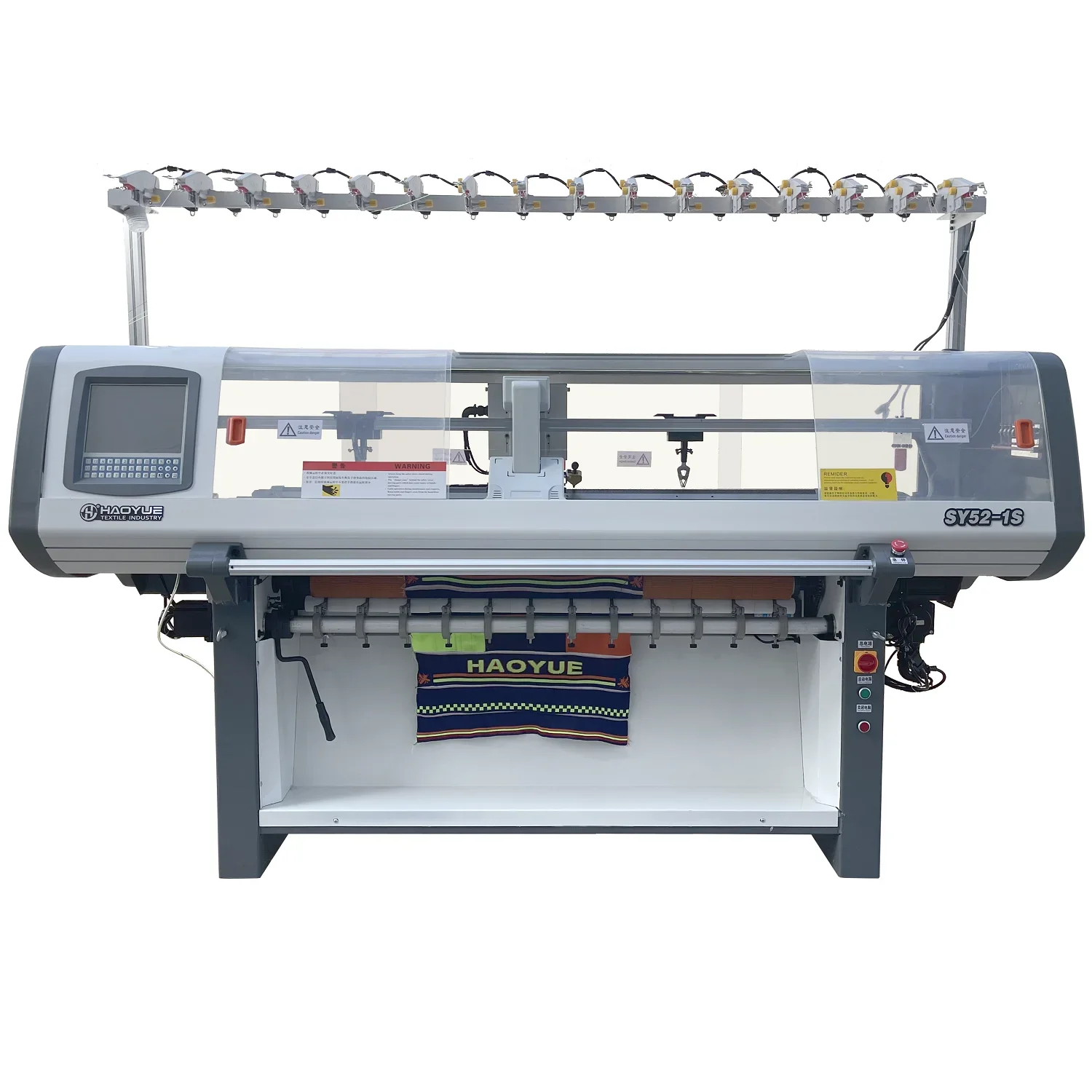 Collar&Sweater Knitting Machine For Fully Jacquard Collar With 14gauge