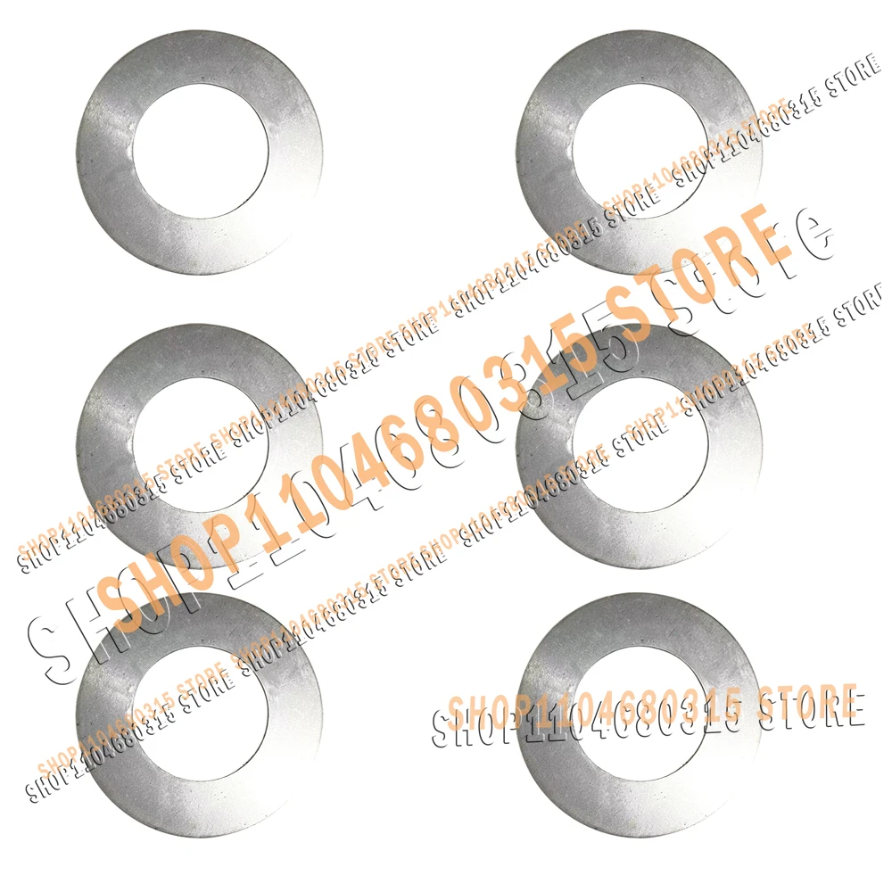 25PCS 50mm-30mm New Excavator Gasket Wear-resistant Thickened Forklift Steel Sheet Circular Gasket Hook Bucket Pin Steel Pad