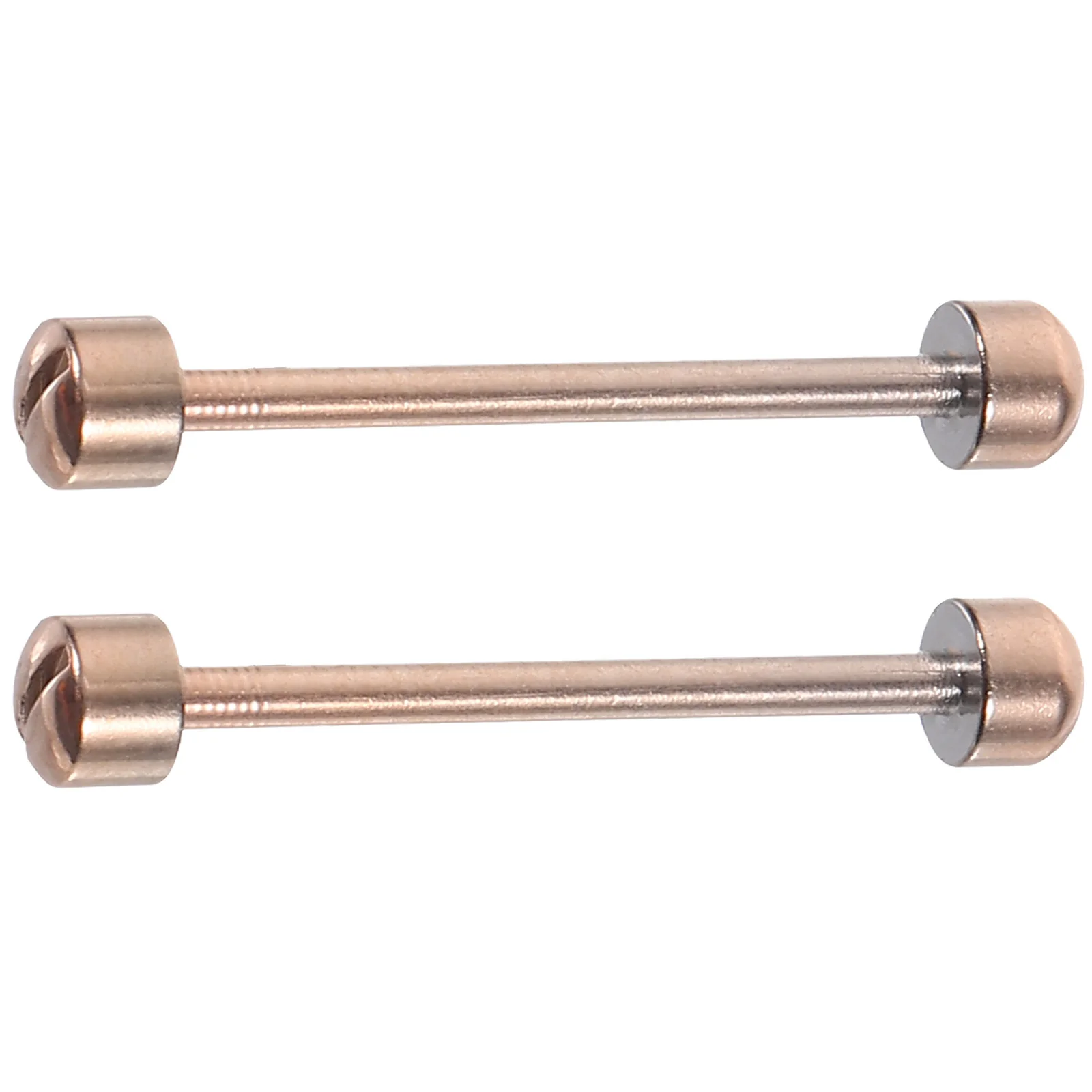 Biella per tubo dell'orologio da 2 pezzi, diametro interno 18 mm, oro rosa, facile installazione per strumento professionale di riparazione del cinturino dell'orologio