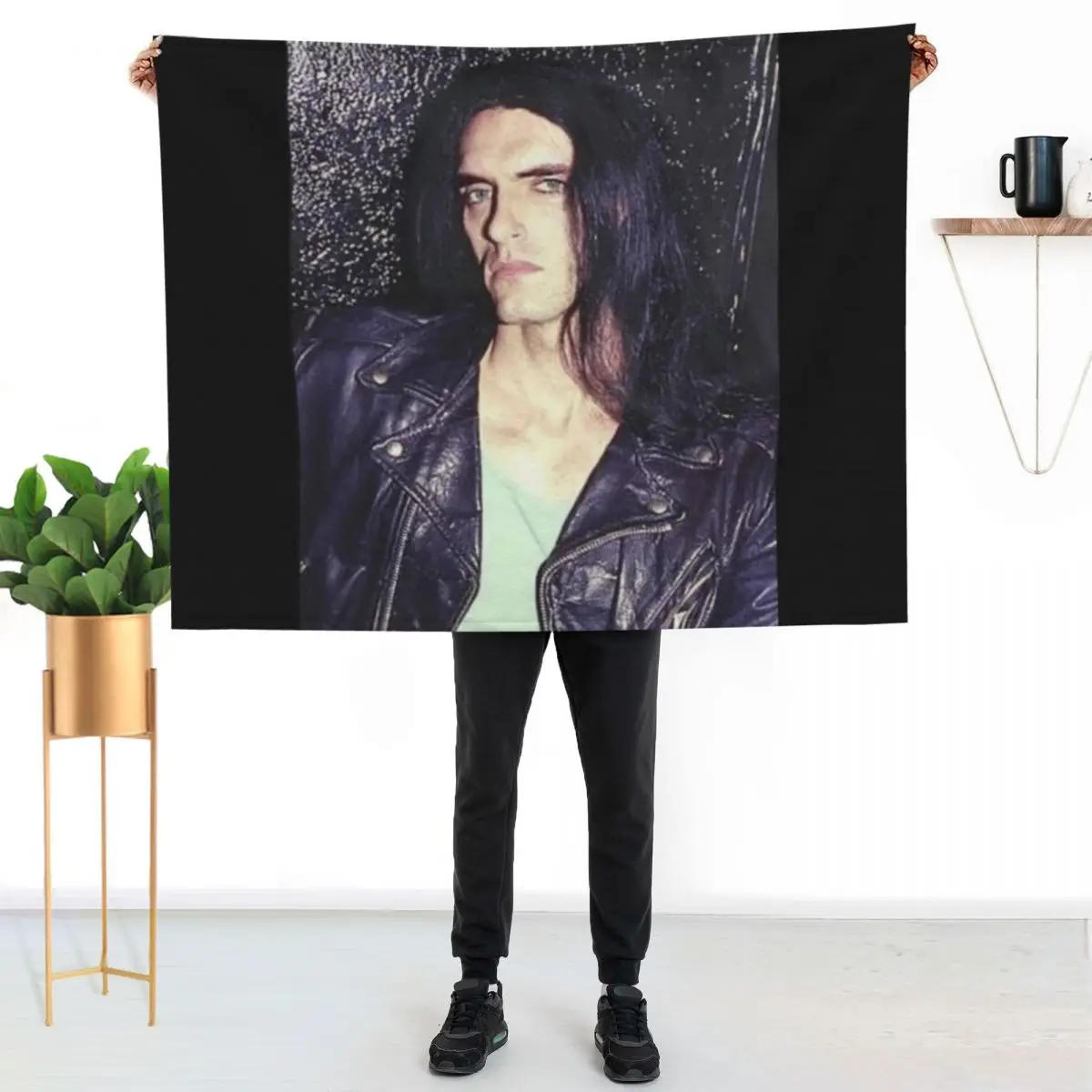 Peter Steele Throw Blanket Summer Cool Breathable Blanket for Sleeping