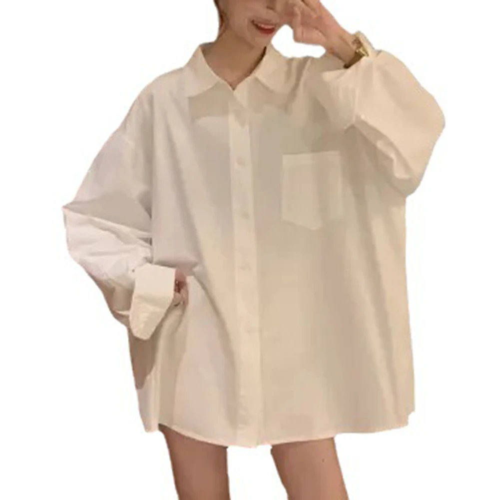 

Comfortable Daily Wear Retro Basic Shirt Autumn Daily Wear Perfect For Vacations Polyester Fabric Regular Length