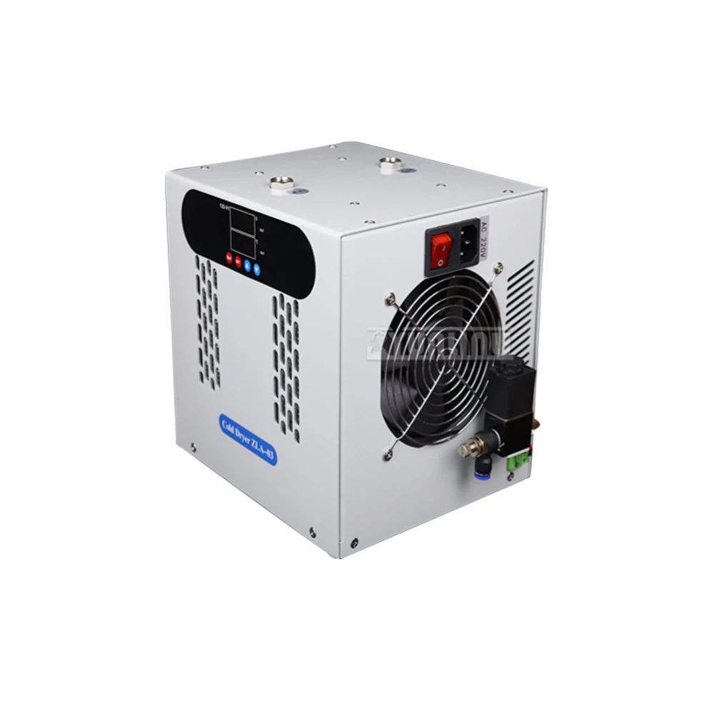 Cold dryer small compressed air drying water removal three-coordinate air compressor freeze dryer oxygen chamber cooling